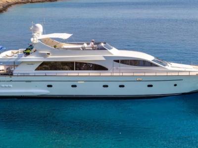 Athens Gold Yachting - Efmaria aerial side
