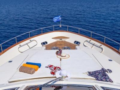 Athens Gold Yachting - Efmaria interior exterior front deck