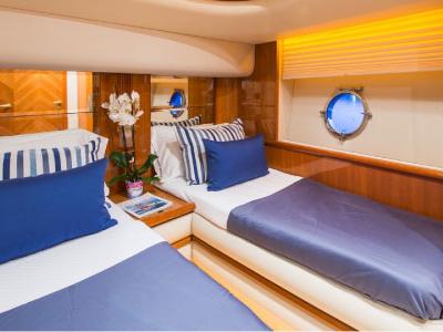 Athens Gold Yachting - Manu twin bedroom