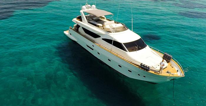 MY Freedom - Athens Gold Yachting / Aerial