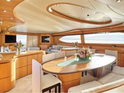 Athens Gold Yachting - Motor Yacht Anasa Dinning room