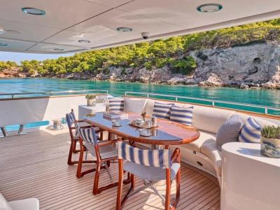 Athens Gold Yachting - MY ArtemiSea / Rear Deck